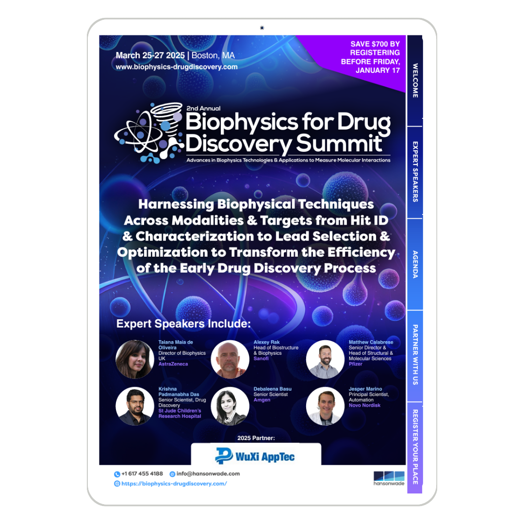 Biophysics for Drug Discovery Full Event Guide